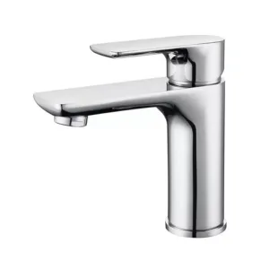 Grifo de lavabo moderno, grifo de cerámica mezclador caliente y frío de aleación de zinc