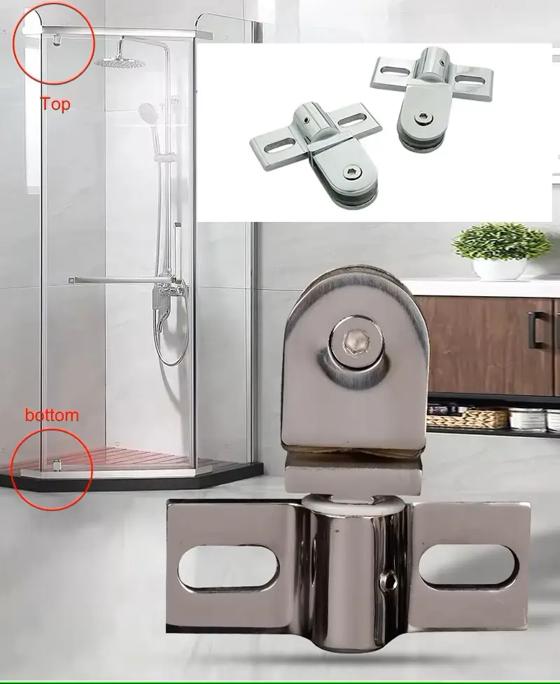 Eje de baño de fábrica OEM Herrajes de acero inoxidable (4)