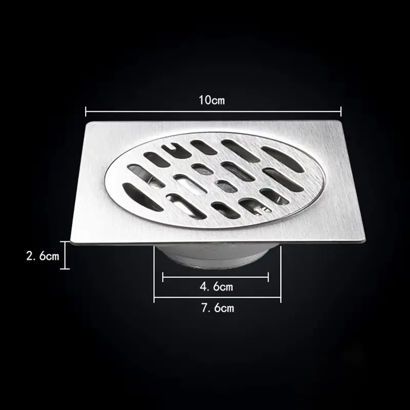 Hardware de drenaje de piso de acero inoxidable de fábrica OEM (4)