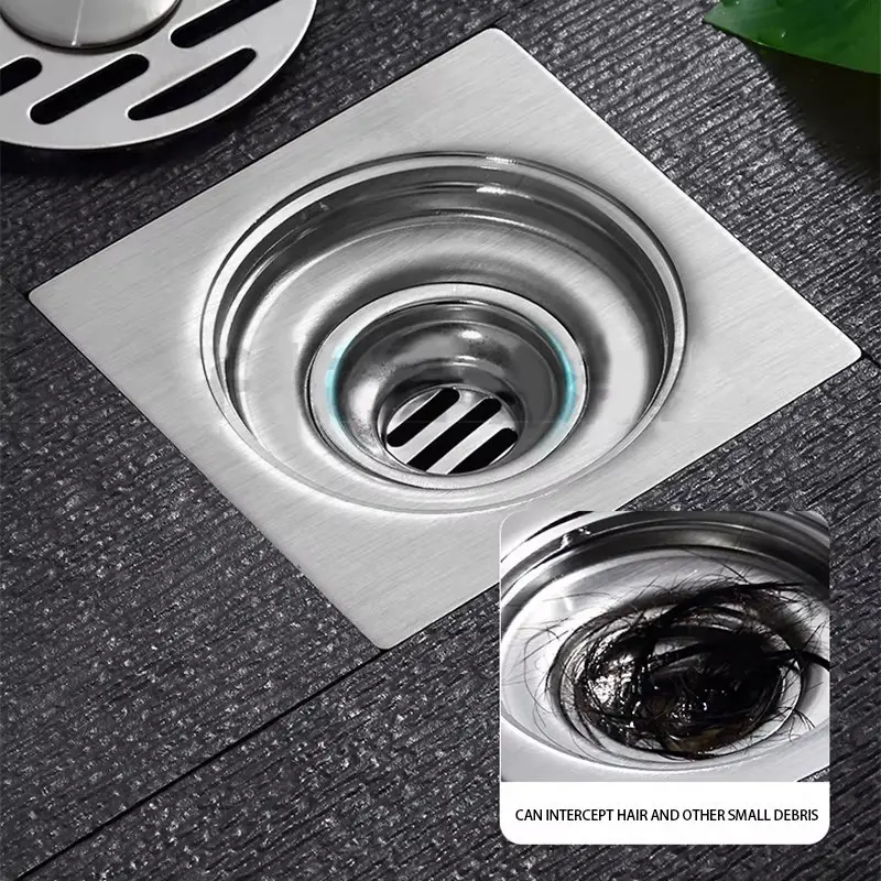 Hardware de drenaje de piso de acero inoxidable de fábrica OEM (5)