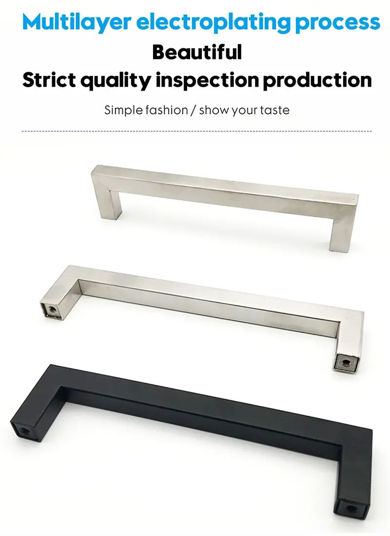 Hardware de la perilla de la manija de los muebles de fábrica OEM (2)